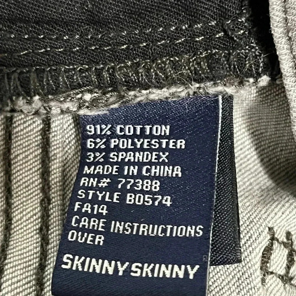 Madewell Skinny Mid Rise  Jeans Grey Faded Wash - Picture 16 of 17